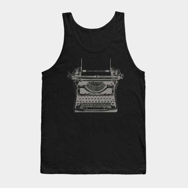 vintage typewriter 1 Tank Top by neteor